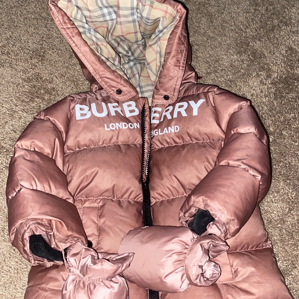 Gently used Burberry all in one Coat